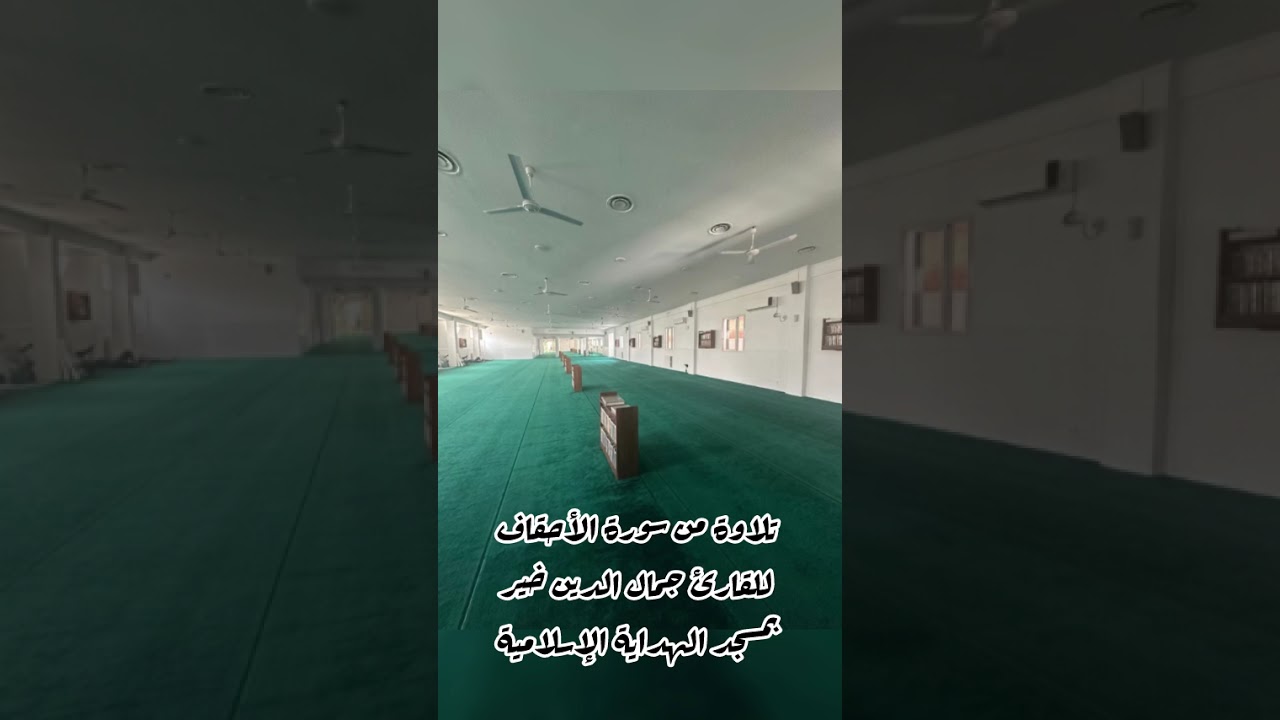 تلاوة من سورة الأحقاف للقارئ جمال الدين خير بمسجد الهداية الإسلامية #اكسبلور #قرآن #لايك #المصحف