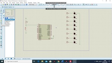 video tutorial Simulasi Atmega 32 dengan Atmel Studio 7.0 Running LED