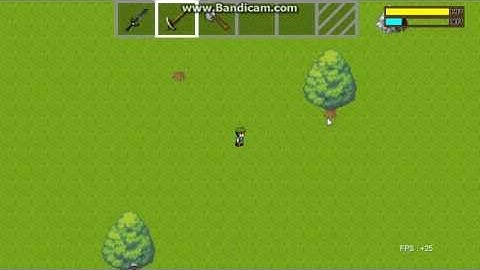 MC2D - Tool System Added (Sword, Pickaxe, Hatchet)