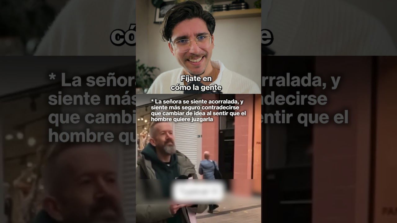 Si alguien no está de acuerdo contigo, nunca cambiará de opinión si eso le deja mal