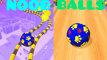 GOİNG BALLS RUNNER 3D RUN FUNNY GAME (NOOB BLOB ) max new level #gameplay #mobilegame #game #android