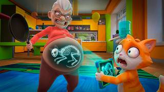 🙀 KÄTZCHEN HAT EIN GRUSELIGES GEHEIMNIS DER OMA IN I AM C...