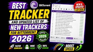 qBittorrent Stalled / Torrent SUPER SLOW? Fix It Instantly with New Trackers (2026)