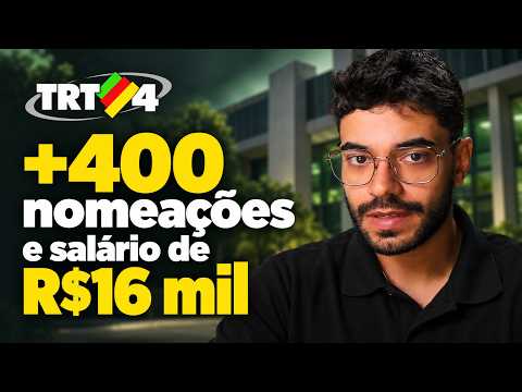 Miniatura do vídeo do Hugo de Freitas sobre o concurso TRT-4 (RS)