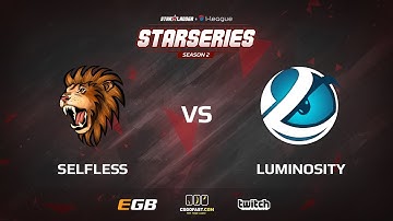 [EN] Selfless vs LG, map 2 cbble, SL i-League StarSeries S2 American Qualifiers
