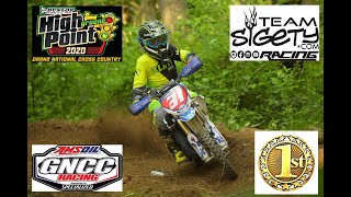 4K! GNCC High Point Mt Morris Ryder Sigety 1st Place 65CC 3 Min Edited Highlights + Full Race Youth