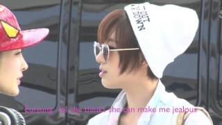 Eunjung Jiyeon making each other jealous at the Airport- [Fanmade & Fakesub]