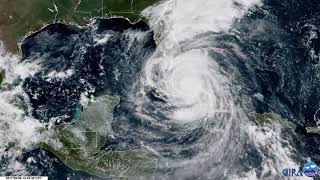 Hurricane Irma Satellite Image Loop Sept 9, 2017 (No Sound)
