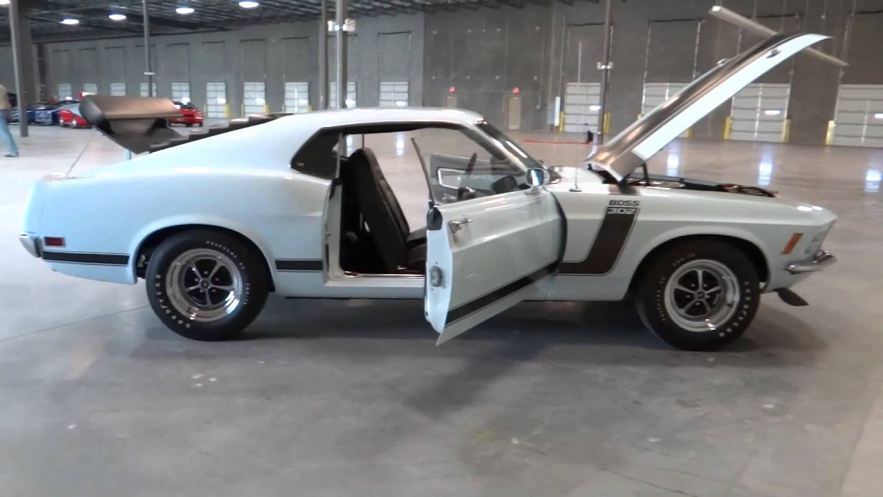 1970 Ford Mustang Boss 302 Stock 028 At Our Tampa