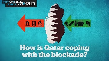 How is Qatar coping with the blockade?