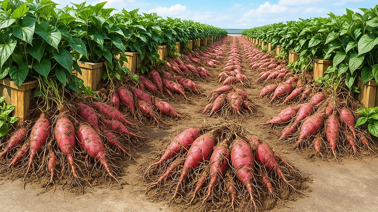 Выращивайте сладкий картофель в пластиковых контейнерах — превратите крышу в ферму без двора
