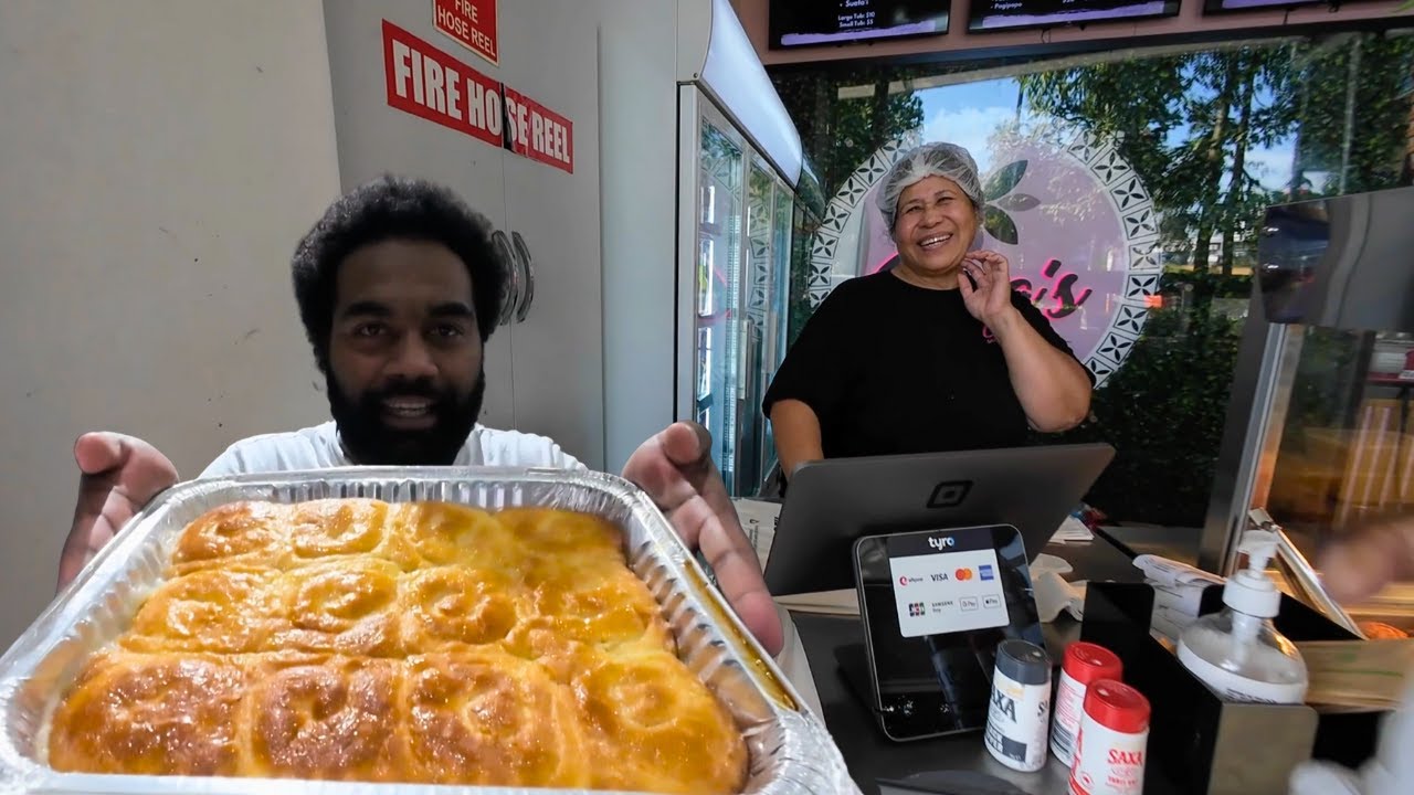 Эта самоанская кокосовая булочка просто супер! 🥥🇼🇸