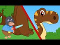 Benny Mole and Friends - Giant Dinosaur Foot Cartoon for Kids