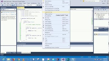C# Tutorial - How to create NUNIT Test and Test the Functions