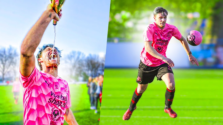 IK DOE MEE MET EEN VOETBAL WEDSTRIJD EN SCOOR HATTRICK!! ⚽️ #2813