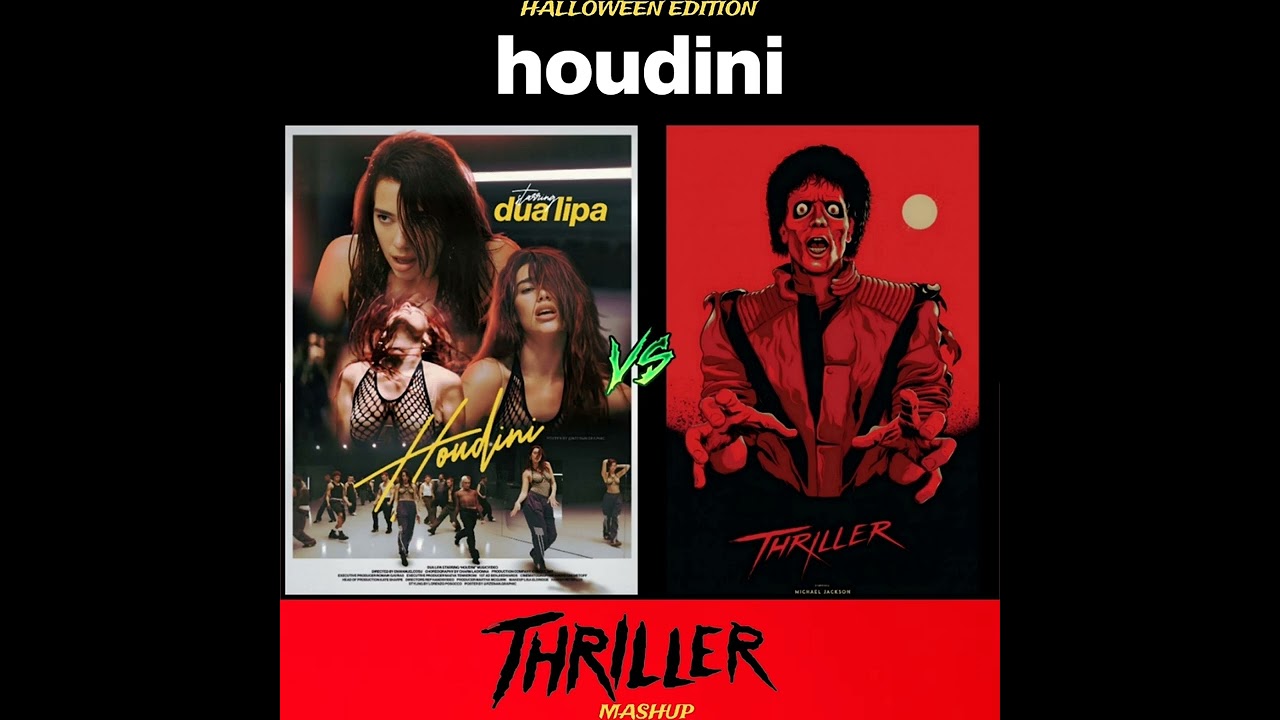 Dua Lipa vs Michael Jackson | Thriller X Houdini (Ghosttown Mashup) (HALLOWEEN EDITION) 🎃