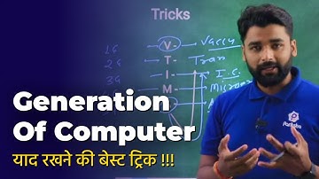 Generation Of Computer in Hindi | Best Computer Trick Class in Hindi | MP Patwari Vacancy 2022