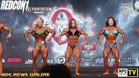 2022 IFBB Pro League Ms. Olympia Friday Prejudging Comparisons 4K Video
