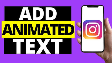How To Add Animated Text To Instagram Stories (2021)