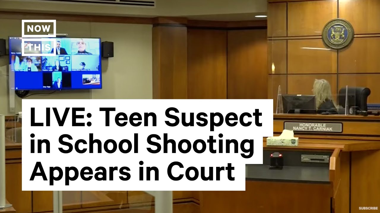 Oxford High School Shooting Suspect in Court | LIVE - YouTube