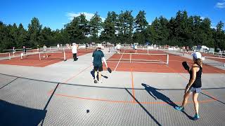 2023 Senior Open - Linda Sacre and Darrin Sacre VS Sally Hussey Chris Patrick