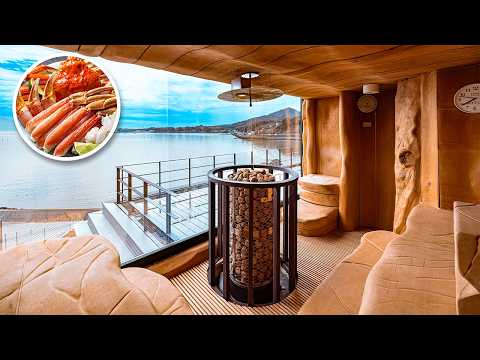 Japan’s “Crab Palace” Onsen Inn That Feels Like It’s Floating on the Sea | Taradake Onsen Kanigoten