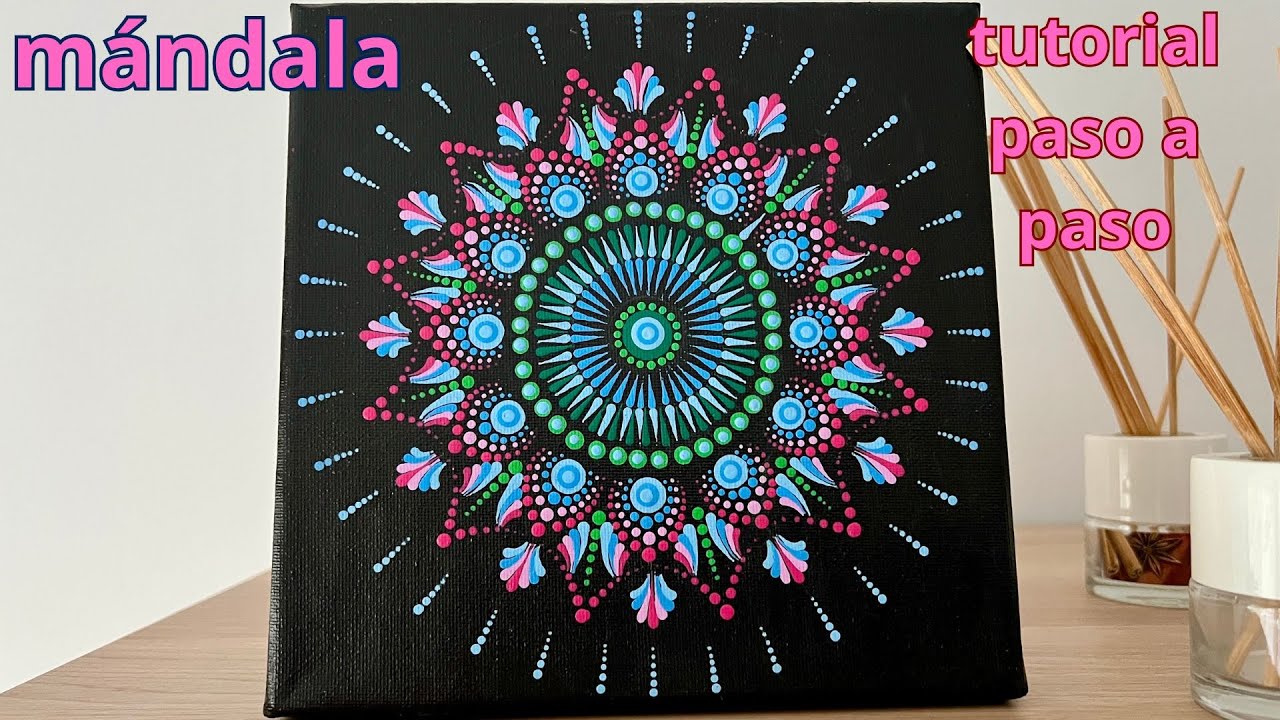 puntillismo paso a paso, para principiantes