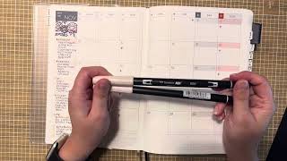 November 2024 Setup: Hobonichi Cousin