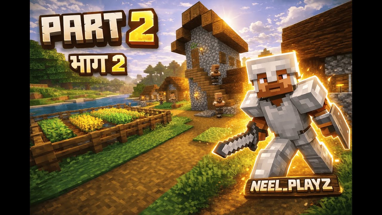 finding village and making trading hall minecraft part -2