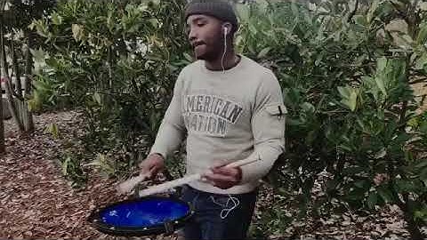 tbhayden Bringing more Christmas Jams with Mr Grinch on a RCP Drum Practice Pad