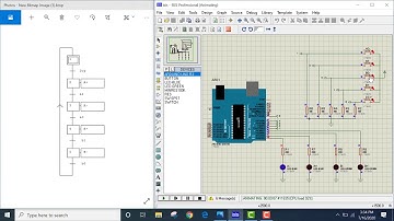 Arduino programming via Grafcet