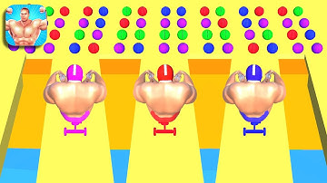 Muscle Race 3D Max level Gameplay Walkthrough Part - 04 (iOS,Android) All levels