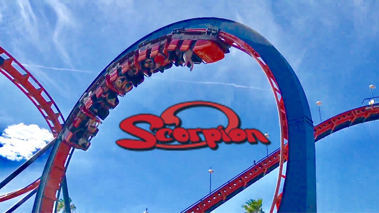 Scorpion Off Ride Hd Pov Busch Gardens Tampa 2017 Youtube