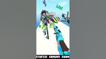 GUN RUN 3D ALL LEVELS GAMEPLAY (ANDROID & IOS) «» #SHORTS