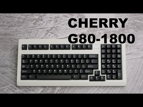 Cherry G80-1800 with Kailh Cream switch typing sound