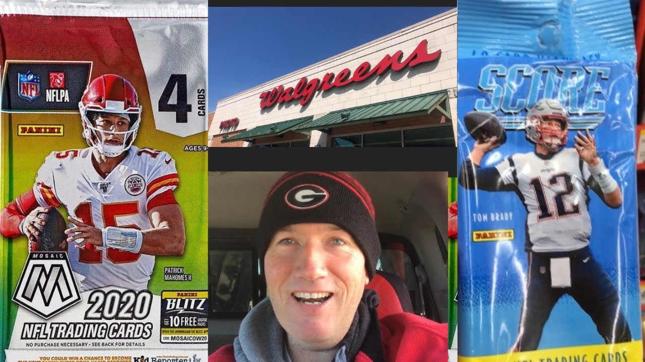 2020 Football Card Packs are Back at Walgreens? YouTube