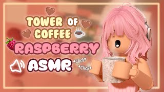 ASMR Tower of Coffee (Raspberry Frappe Map) | Roblox | Michalla