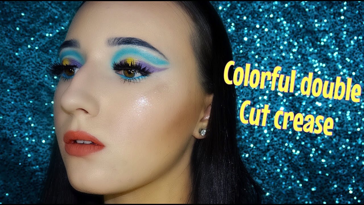 Colorful Cut Crease Glam