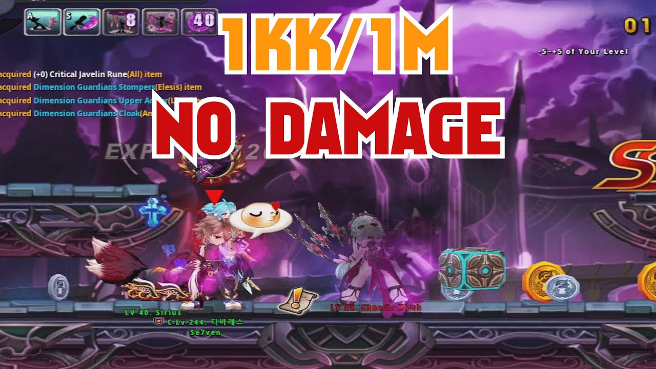 KOUNAT WITHOUT TAKING DAMAGE - Grand Chase Classic