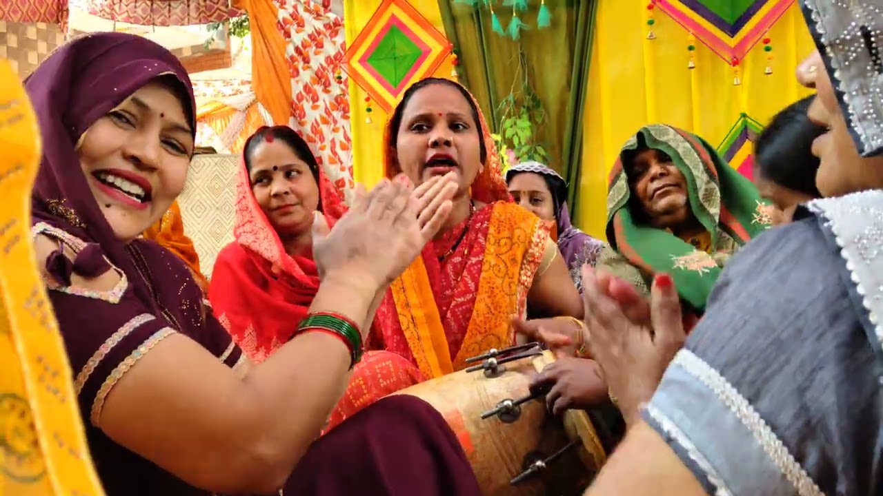 🤣भाभी ने दी जमकर नंद को गाली 😜दिल्ली को लागो बजर नदी क्या लेगी 😄 |#भात गीत#हंसी मजाक | #शादी स्पेशल💖