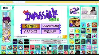 The Impossible Quiz Answers 1 to 45