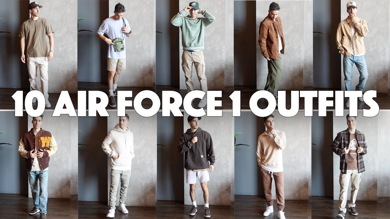 outfits with air forces men