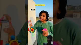 Holi ka spray #comedy #story #shortvideo