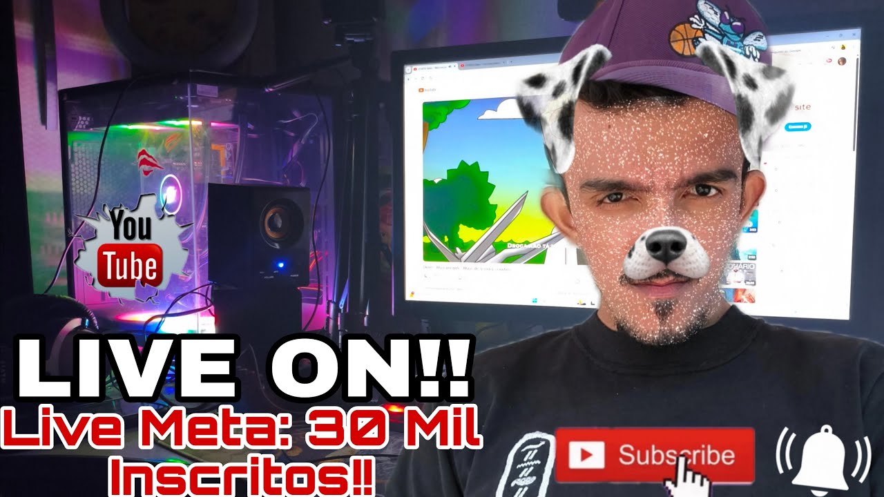 Metas Live Live Meta 30.000 Mil Inscritos!! - Live On - YouTube
