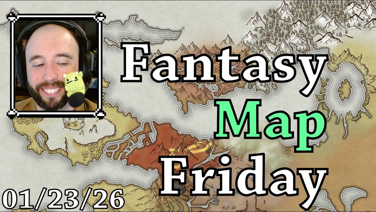 Fantasy Map Friday! (Jan. 23, '26)
