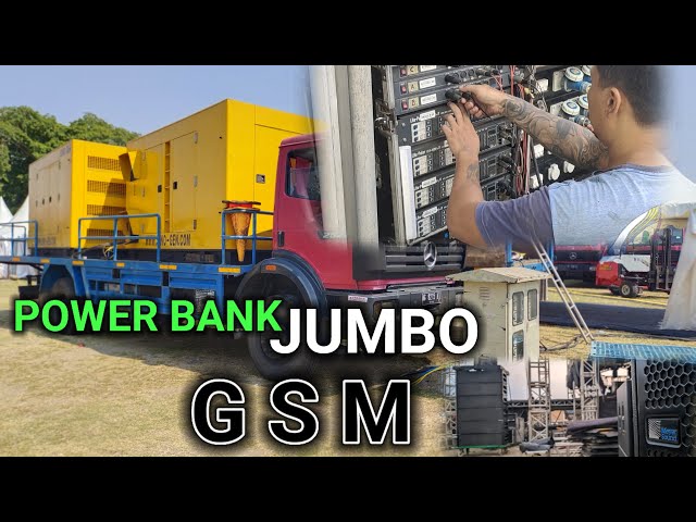 GEDE BANGET‼️ BARISAN GENSET GSM MEYER SOUND SYSTEM class=