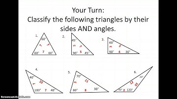Classifying Polygons