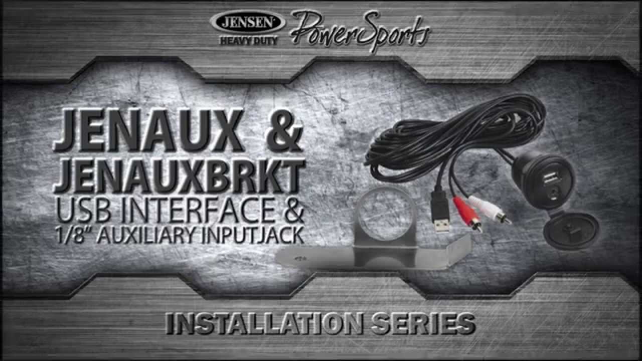 JENSEN® Heavy Duty Powersports | JENAUX and JENAUXBRKT Installation