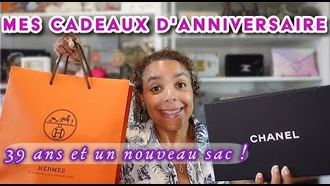 My birthday presents: Chanel, Hermes, Louis Vuitton, Caroll, Adidas...