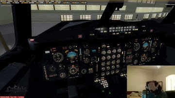 P3D V3 | FSLabs Concorde | Seattle To D.C. - KDCA River Approach